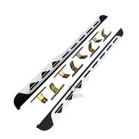 Marchepieds latéraux pour BYD Song Plus, anti-collision, antidérapants, accessoires de voiture modifiés en alliage d'aluminium