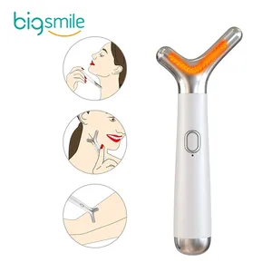 Trending products 2024 new arrivals home EMS Microcurrent Guasha LED Light Face Neck Body Lifting Anti-Wrinkle equipment