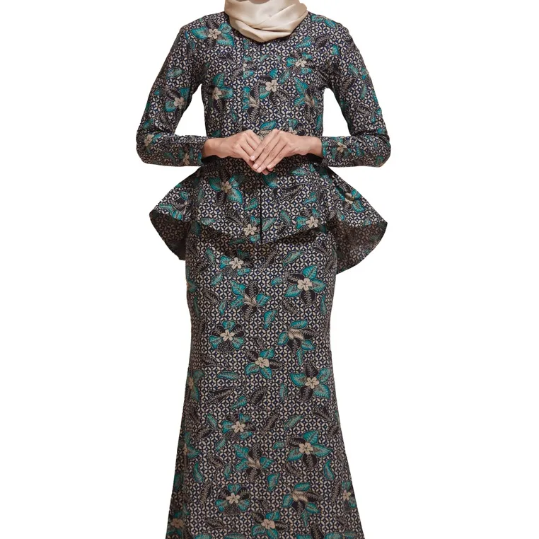 Desain Baru Indonesia Muslim Modern Baju Kebaya Desain Fashion Terlaris
