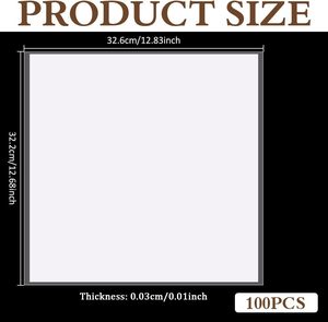 Crystal Clear PP Recyclable Gravure Printed Sleeves for <b>Vinyl</b> Records - Product Image 4