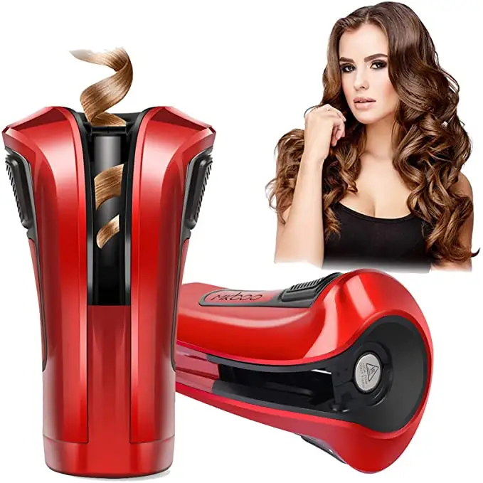 new product ideas 2022 hit seller magic hair curlers curls styling kit rechargeable auto t hair curler roller