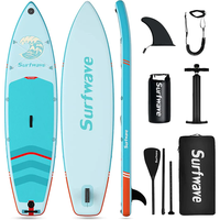 Planche de surf de haute qualité en gros d'usine Stand up sup planche à pagaie gonflable pour le surf, le yoga aquatique et la pêche
