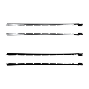Amp-Z Side Skirts Piano Black Carbon Fiber Texture For Subaru WRX STI VA 2015-2021 Matte Finish Body Kit - Product Image 5
