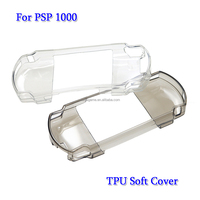 Coque transparente en TPU souple pour PSP 1000, étui de protection en silicone transparent pour console de jeu PSP2000 PSP 3000