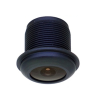 Objectif Fisheye 2,1 mm M12 2 mégapixels pour caméra CCTV avec capteur 1/4 pouce D/H/V 140 °   *100 ° *56 °   Objectif d'appareil photo