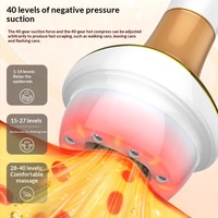 Appareil de massage électrique à ventouses et Gua Sha, brosse stimulante des méridiens, masseur corporel universel, utilisation domestique sans prise, à aspiration BM-43