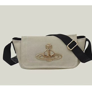 Sac bandoulière unisexe rétro vintage léger haut de gamme avec deux sangles chaînes imperméable Saturn Sail - Product Image 3