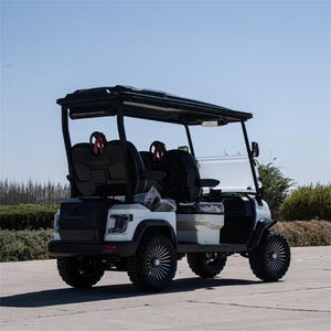 Carrito <span class=keywords><strong>de</strong></span> golf <span class=keywords><strong>de</strong></span> 4 plazas Cool Camp <span class=keywords><strong>de</strong></span> 5000W con batería <span class=keywords><strong>de</strong></span> litio y asientos orientados hacia adelante - Product Image 4
