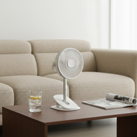 Mini ventilateur électrique de bureau rechargeable à télécommande Clip de bureau pour la maison Mini ventilateur USB portable personnalisé pour chambre Mini ventilateur portable rechargeable