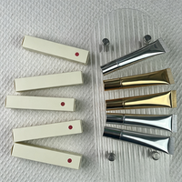 Huile à Lèvres Protectrice Dorée et Argentée en Tube, Hydratante, Non Collante, Brillante, Plusieurs Teintes Disponibles, Soin des Lèvres Clean Beauty
