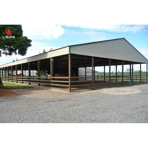 Progettazione di Strutture in Acciaio per Allevamenti di Bestiame, Capannoni per Capre/Bovini, Edifici per Allevamenti di Mucche - Product Image 1