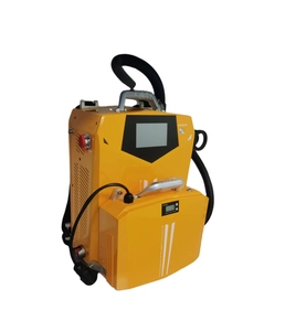 Nouvelle machine de nettoyage de fibres HUALONG Au3tech pour l'élimination de la peinture sur les surfaces en acier inoxydable, aluminium, métal et bois, facile à utiliser - Product Image 1