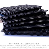 Plateau de semis en plastique recyclé pour plantes succulentes, légumes et fleurs - Conception durable