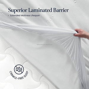 <span class=keywords><strong>Protector</strong></span> de Colchón Queen Impermeable, Cubrecolchón Absorbente Ajustable con Bolsillos Profundos, Funda de Colchón de Algodón Terry Lavable a Máquina - Product Image 3