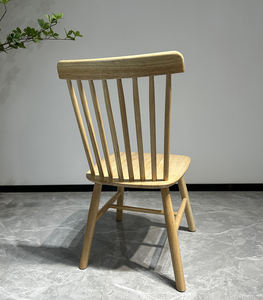 Parlak mobilya yüksekliği kaliteli monoblok ahşap otel sandalye yemek sandalyesi restoran ev Bar olay için - Product Image 3