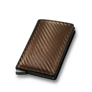 2024 New Products Wallet,Leather and Canvas Card Holder Wallet for Men Case Fashion Gift OEM/