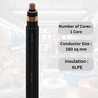 Cable de Cobre Polycab 25KV de la Mejor Calidad, Estándar EPR ICEA, Cable Aislado con XLPE para Sistema de Transmisión de Energía, Disponible para la Venta
