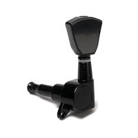 Mécaniques d'accordage noires scellées 3L3R pour guitare électrique de style LP