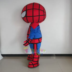 Costume de mascotte <span class=keywords><strong>Spiderman</strong></span> gonflable personnalisé professionnel à succès, costume de mascotte de personnages classiques pour adultes à vendre - Product Image 5