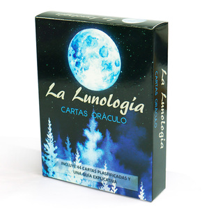 Vendita calda personalizzata di alta qualità fase lunare tarocchi carta carta da gioco stampa giochi di carte con guida per adulti - Product Image 3