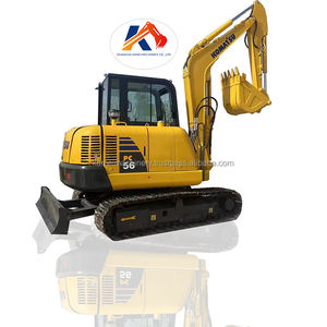 Excavadora original Komatsu de segunda mano, éxito de ventas, miniexcavadora PC56 con horario de trabajo bajo, precio a la venta - Product Image 1