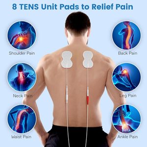 <span class=keywords><strong>TENS</strong></span> & PMS, stimulateur nerveux électronique transcutané, massage des pieds EMS pour la relaxation musculaire, écran d'affichage LCD - Product Image 5