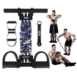 Innstar Camouflage blu altamente elastico tubo in lattice tenditore del pedale strumento Fitness per la casa Fitness fascia di resistenza - Product Image 1