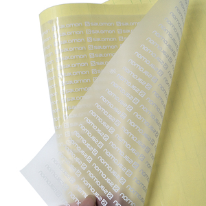 PET Material Type and Textiles Application heat transfer logo label - Product Image 4