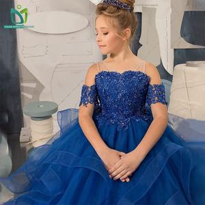 Robes <span class=keywords><strong>de</strong></span> demoiselle d'honneur <span class=keywords><strong>de</strong></span> luxe pour enfants <span class=keywords><strong>de</strong></span> 12 ans Vintage <span class=keywords><strong>Chic</strong></span> <span class=keywords><strong>robe</strong></span> <span class=keywords><strong>de</strong></span> demoiselle d'honneur à manches courtes avec décoration en dentelle et à volants pour les fêtes - Product Image 2