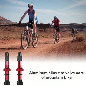 Paires de valves Presta <span class=keywords><strong>tubeless</strong></span> professionnelles et durables avec outil de retrait du noyau <span class=keywords><strong>pour</strong></span> montage sur jantes de vélos de route et <span class=keywords><strong>VTT</strong></span> - Product Image 5