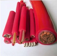 Anpassbares Rotkupfer Hochtemperaturbeständiges Silikon-Gummi Flexibles Niederspannungs-Verteilungskabel 450/750V