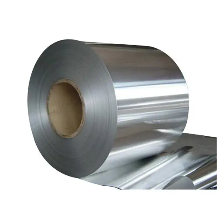 Grosir kualitas tinggi gulungan Foil aluminium H12 8079 H18 76mm 152mm daur ulang awet aluminium Foil rol Jumbo