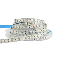 Haute luminosité 5V 12V 24V bandes lumineuses intelligentes 4 broches 5M 10M 50M RGB SMD 5050 Led bande TV rétro-éclairage Flexible RGB Led bande