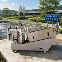 Machine de traitement de l'eau, déshydrateur automatique multi-plaques, presse à vis pour les eaux usées des usines de papier et de textiles