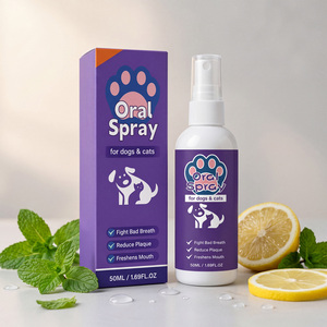 Spray Bucal para Mascotas, Perros y Gatos, Elimina el <span class=keywords><strong>Mal</strong></span> <span class=keywords><strong>Aliento</strong></span>, Limpieza Dental Diaria, Líquido Refrescante Bucal - Product Image 2