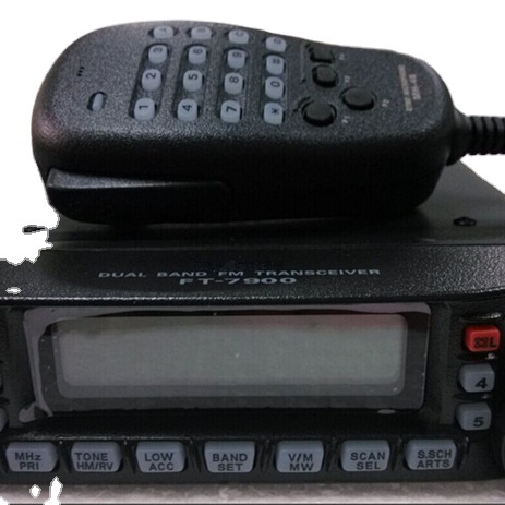 75w Long Distance Vhf Uhf Car Radio Transceiver FT-7900R Yaesu Newest Dual Band Mobile Radio