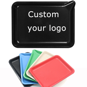 Factory Wholesale Biodegradable Cigarette <strong>Rolling</strong> <strong>Tray</strong> Custom Color Logo Tobacco <strong>Tray</strong> Herb <strong>Tray</strong> Serving Plate with Pour Spout - Product Image 1