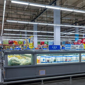 Refrigerador Comercial, Exhibidor de Refrigeración para Supermercados, <span class=keywords><strong>Congelador</strong></span> Abierto Tipo Isla, <span class=keywords><strong>Vitrina</strong></span> <span class=keywords><strong>Horizontal</strong></span>, <span class=keywords><strong>Congelador</strong></span> Profundo - Product Image 5
