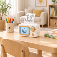 Xprinter MK1 Sevimli Kablosuz Cep Boyu Yapay Zeka Sesli Etiket Yapıcı, Çocuklar İçin Eğlenceli İletişim Becerisi Geliştirme