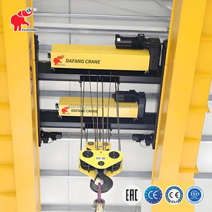 गर्म बिक्री 3 चरण मोटर एम 5 यूरोपीयन प्रकार डबल गर्डर/बीम 10ton 20ton 6m 9m तार रस्सी के लिए इलेक्ट्रिक होस्ट केबल - Product Image 6