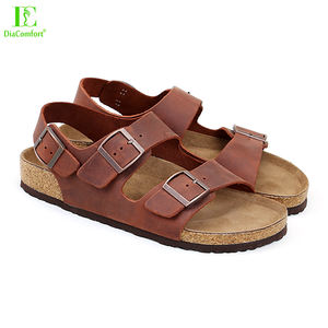 Sandales médicales antidérapantes de style soins de santé, extra larges, <span class=keywords><strong>pour</strong></span> femmes, plage, extérieur, <span class=keywords><strong>semelle</strong></span> en liège - Product Image 2