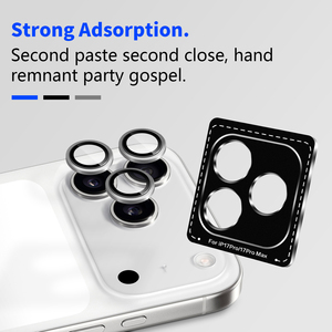 Không thể phá vỡ kính máy ảnh ống kính cho điện thoại di động bảo vệ màn hình điện thoại di động máy ảnh kính cho iPhone 17 Pro - Product Image 2