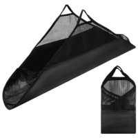 Sac de transport pliable pour poisson 49x21 pouces, robuste, avec règle de pesée et poignées en nylon résistantes pour les tournois