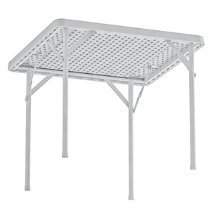 Mesa de comedor cuadrada Benjia, mueble cuadrado gris, 80x80CM - Product Image 1