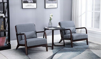 Fauteuil inclinable en tissu de Style décontracté, fauteuil de salon moderne