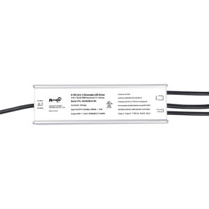 Controlador de Tira LED Regulable por Potenciómetro PWM de 288W CUL/UL de 3 Canales CV 0-10V 1-10V 10V, Fuente de Alimentación LED IP67 de 100-277VAC-DC 24V 48V - Product Image 2