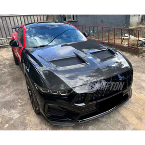 ฝากระโปรงคาร์บอนไฟเบอร์แบบแห้ง Drifton GTD Style สำหรับ Mustang ปี 2024 ขึ้นไป พร้อมผิวเงาและผิวด้าน - Product Image 5
