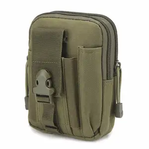 Sac de ceinture tactique Molle EDC Pouch Utility Gadget avec étui pour téléphone portable