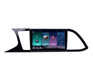 Autoradio tactile 9 pouces pour <span class=keywords><strong>Seat</strong></span> <span class=keywords><strong>Leon</strong></span> 2012-2018, navigation GPS, lecteur <span class=keywords><strong>Android</strong></span> 2DIN, <span class=keywords><strong>Android</strong></span> <span class=keywords><strong>Auto</strong></span>, CarPlay, WiFi intégré - Product Image 1