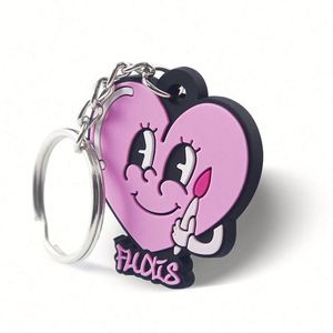 Custom PVC Silicone Keyring for Promotion <b>Cartoon</b> 3D Soft Keychain - Product Image 4